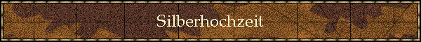Silberhochzeit